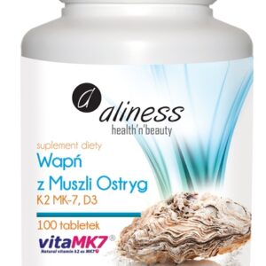 ALINESS WAPŃ Z MUSZLI OSTRYG 100 TAB