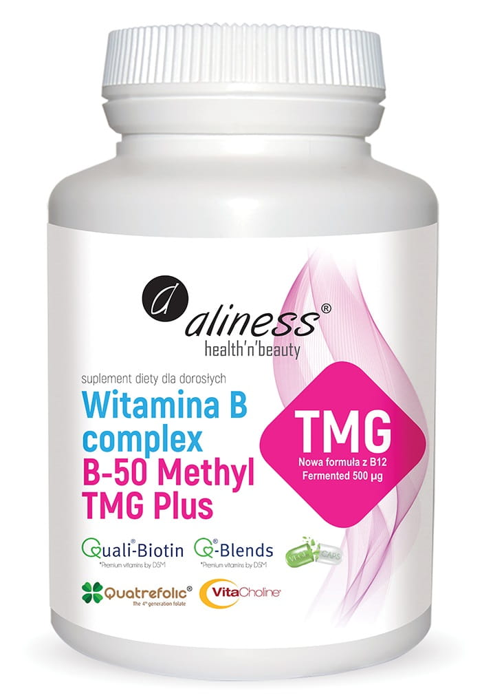 ALINESS WITAMINA B50 METHYL TMG PLUS 100KAPS