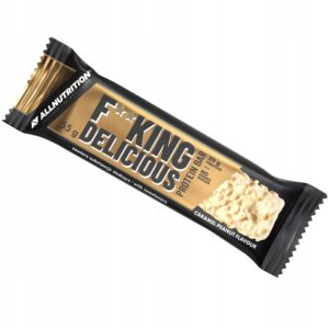 ALLNUTRITION FITKING DELICIOUS PROTEIN BAR 55G - CARAMEL PEANUT