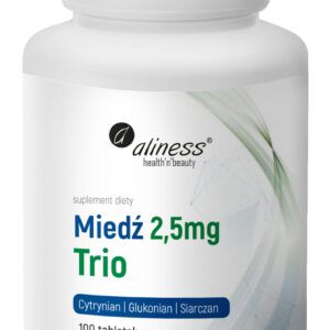ALINESS MIEDŹ TRIO 2,5MG - 100 Tabletek