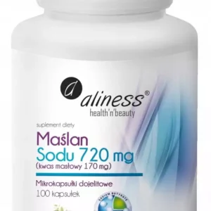 Aliness Maślan Sodu 720 mg  100 Kapsułek