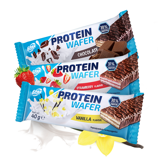 6PAK PROTEIN WAFER 40G