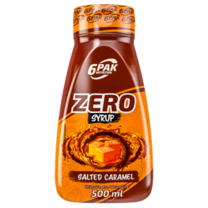 6PAK ZERO SYRUP 500ML SALTY CARAMEL