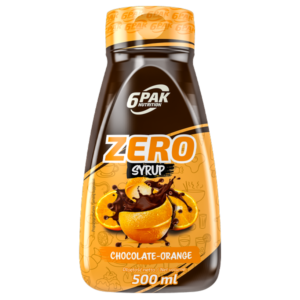 6PAK ZERO SYRUP 500ML CHOCOLATE ORANGE