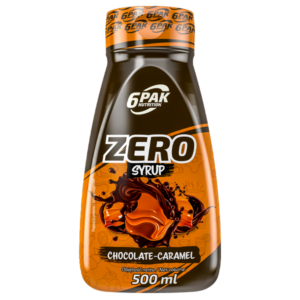 6PAK ZERO SYRUP 500ML CHOCOLATE CARAMEL