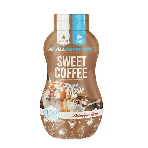 ALLNUTRITION SAUCE ZERO 500ML SWEET COFFEE