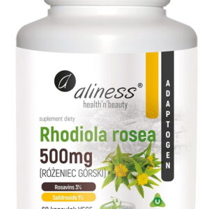 ALINESS RHODIOLA ROSEA 500MG 60 Kapsułek