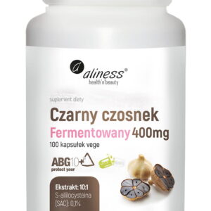 ALINESS CZARNY CZOSNEK FERMENTOWANY 400MG, 100 kapsułek