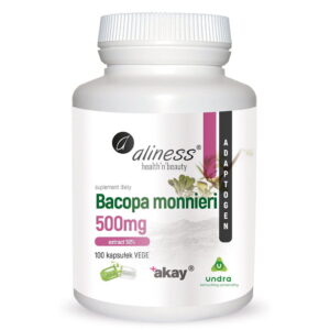 ALINESS BACOPA MONNIERI EXTRACT 50% 500MG 100 kapsułek