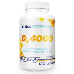ALLNUTRITION D3 4000 - witamina D3, 120 tabletek