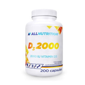 ALLNUTRITION D3 2000 - witamina D3, 200 kapsułek
