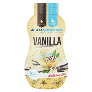ALLNUTRITION SAUCE ZERO VANILLA 500ml - niskokaloryczny sos do deserów