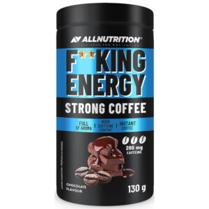 FITKING ENERGY STRONG COFFEE CHOCOLATE 200mg / 130g - aromatyczna kawa rozpuszczalna