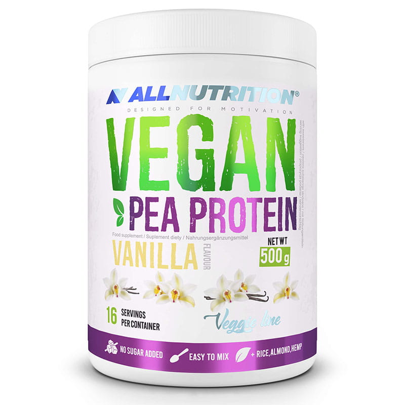 ALLNUTRITION VEGAN PEA PROTEIN 500G - obrazek 2