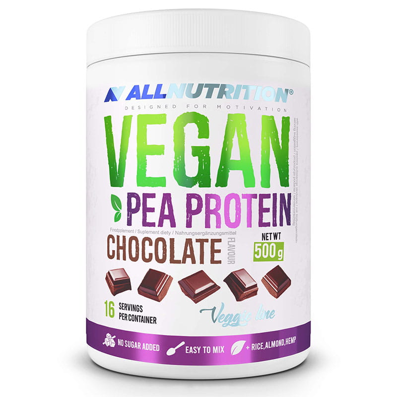 ALLNUTRITION VEGAN PEA PROTEIN 500G - obrazek 3
