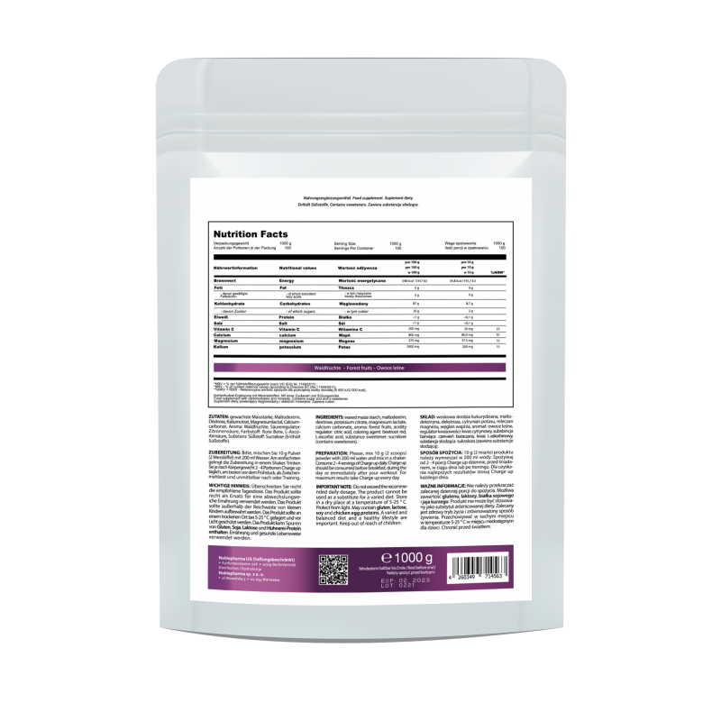 MUSCLE CLINIC CHARGE UP 1KG - obrazek 4