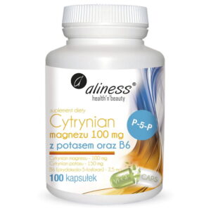 ALINESS Cytrynian Magnezu 100 mg z potasem 150 mg