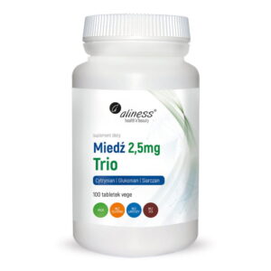 ALINESS MIEDŹ TRIO 2,5MG - 100 Tabletek