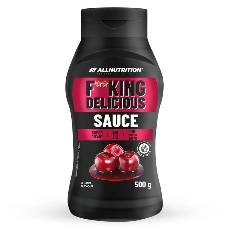 ALLNUTRITION F.DELICIOUS SAUCE 500G CHERRY