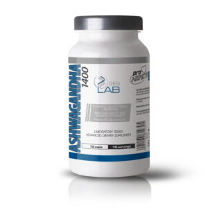 GENLAB ASHWAGANDHA 1400 72 Kapsułek