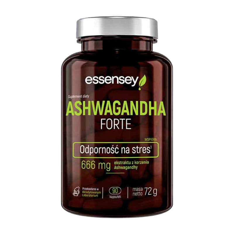 ESSENSEY ASHWAGANDHA FORTE 666MG 90 Kapsułek