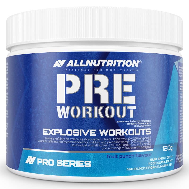 ALLNUTRITION PREWORKOUT 120G FRUIT PUNCH