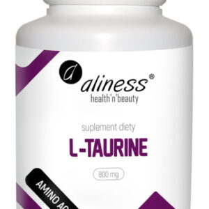 ALINESS L-TAURINE 800MG 100 Kapsułek