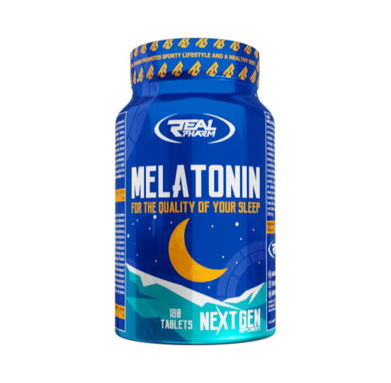 REAL PHARM MELATONINE 180 Tabletek
