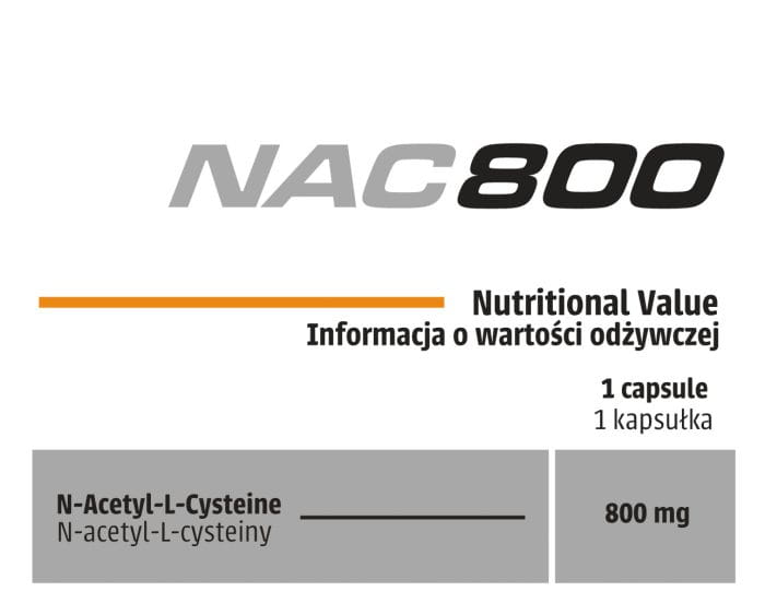 HUMAN CODE NAC 800 90 Kapsułek