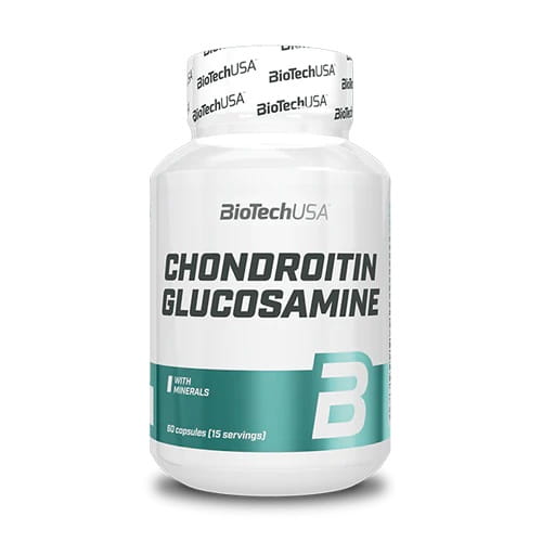 BIOTECH GLUCOSAMINE CHONDROITIN 60 Kapsułek