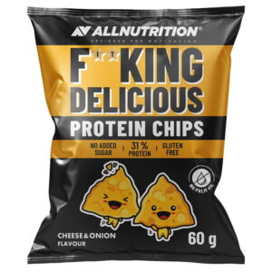 ALLNUTRITION  PROTEIN CHIPS 60G CHEESE & ONION
