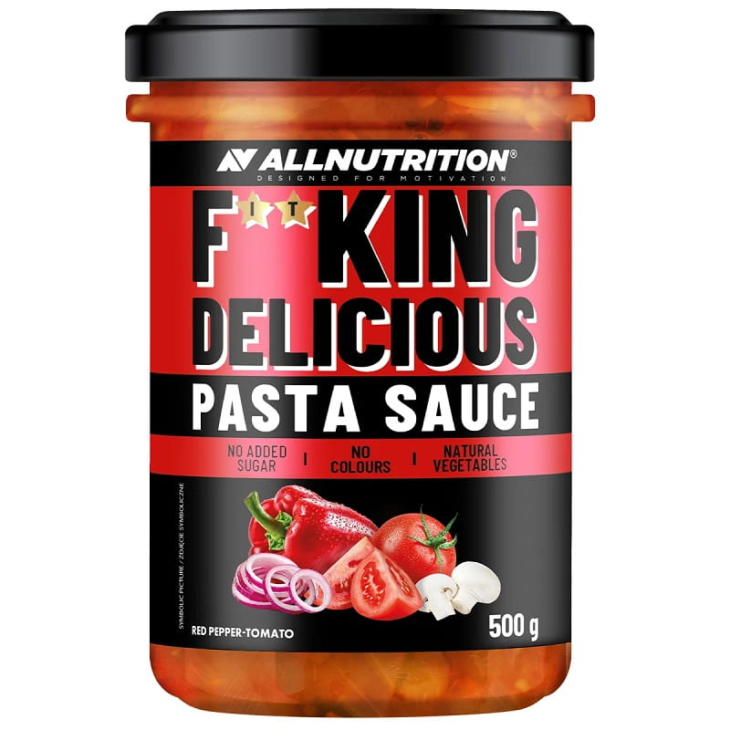 ALLNUTRITION FITKING DELICIOUS PASTA SAUCE - RED PEPPER-TOMATO 500g