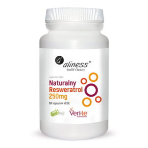 ALINESS NATURALNY RESWERATROL 250MG 60 kapsułek