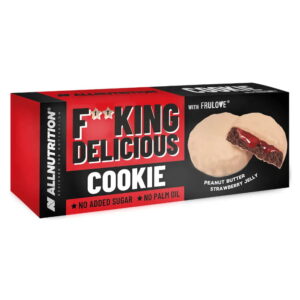 ALLNUTRITION F.DELICIOUS COOKIE 128G PEANUT BUTTER RASPBERRY