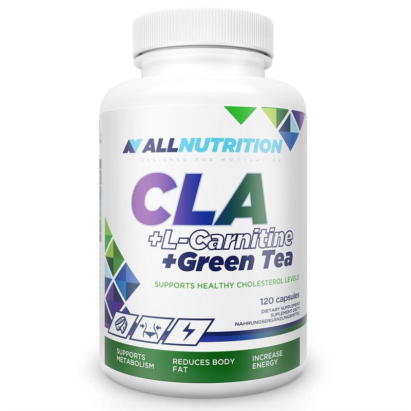 ALLNUTRITION CLA + L-CARNITYNE + GREEN TEA 120 kapsułek
