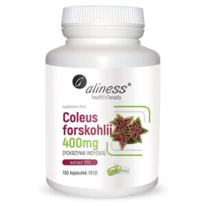 ALINESS COLEUS FORSKOHLII 10% 400MG 100 kapsułek