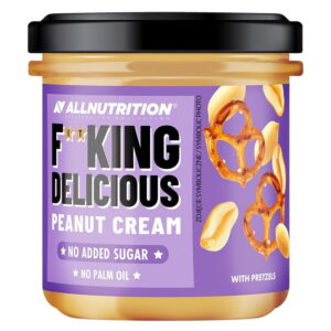 ALLNUTRITION F.DELICIOUS PEANUT CREAM 350G PRETZEL