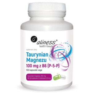 ALINESS TAURYNIAN MAGNEZU 100MG B6 100KAPS