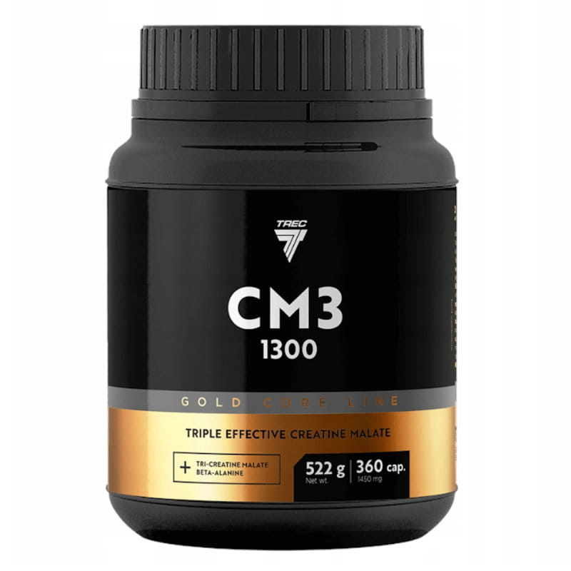 TREC CM3 GOLD CORE 1300MG 360 kapsułek - Jabłczan kreatyny