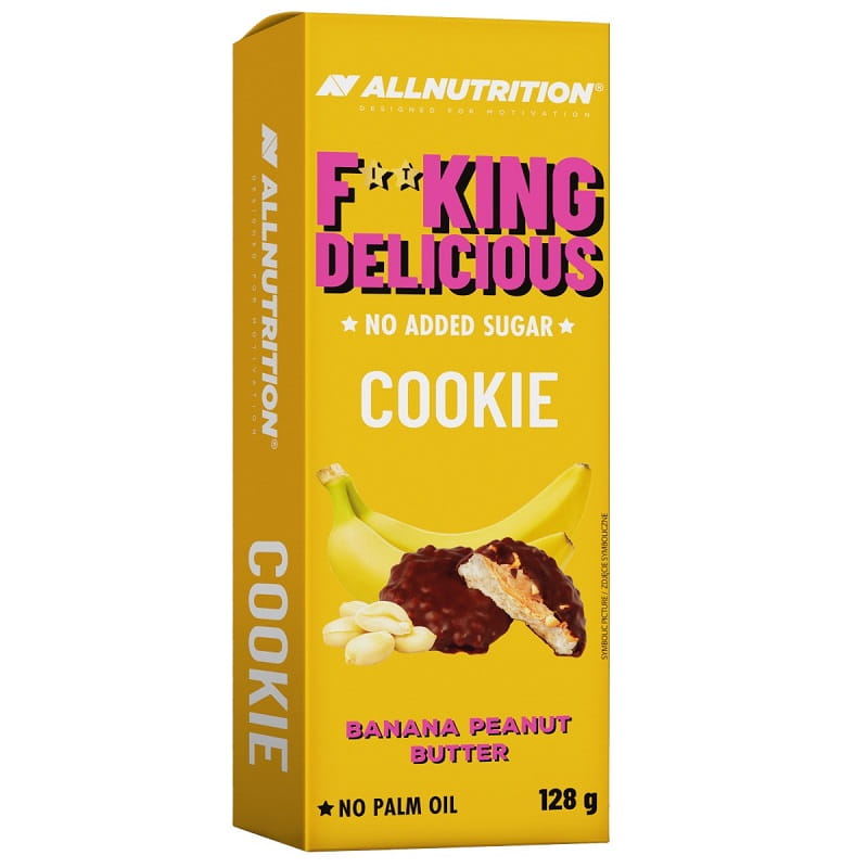 ALLNUTRITION F.DELICIOUS COOKIE 128G - BANANA PEANUT BUTTER