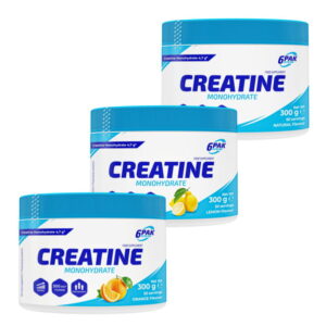 6PAK CREATINE MONOHYDRATE 300G