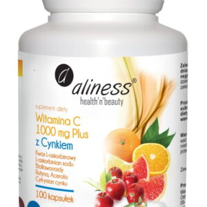 ALINESS WITAMINA C 1000mg Z CYNKIEM 100 kapsułek