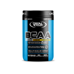 Aminokwasy REAL PHARM BCAA 300 kapsułek