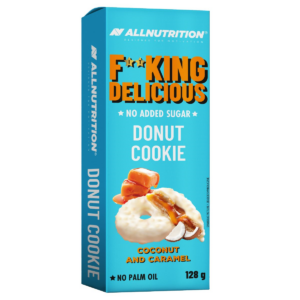 Ciastka bez cukru ALLNUTRITION FITKING DELICIOUS DONUT COOKIE 128g