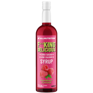Syrop bez cukru ALLNUTRITION FITKING DELICIOUS SYRUP ZERO 420ml malina