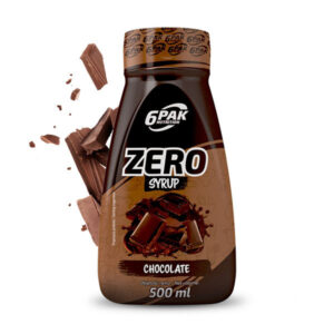 Syrop Zero Cukru 6PAK Zero Syrup 500ml Czekoladowy Smak