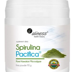Spirulina Aliness Spirulina Pacyfica 90g Proszek Wysoka Jakość