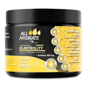 Aliness ALLHydrate Elektrolity Lemon + Kofeina 200 mg