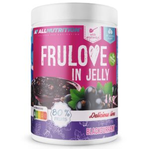 Owoce w żelu bez cukru Allnutrition Frulove In Jelly 1000g Czarna porzeczka
