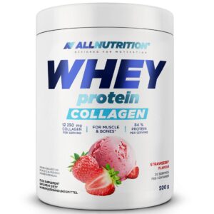 Odżywka białkowa z kolagenem Allnutrition Whey Protein Collagen 500g